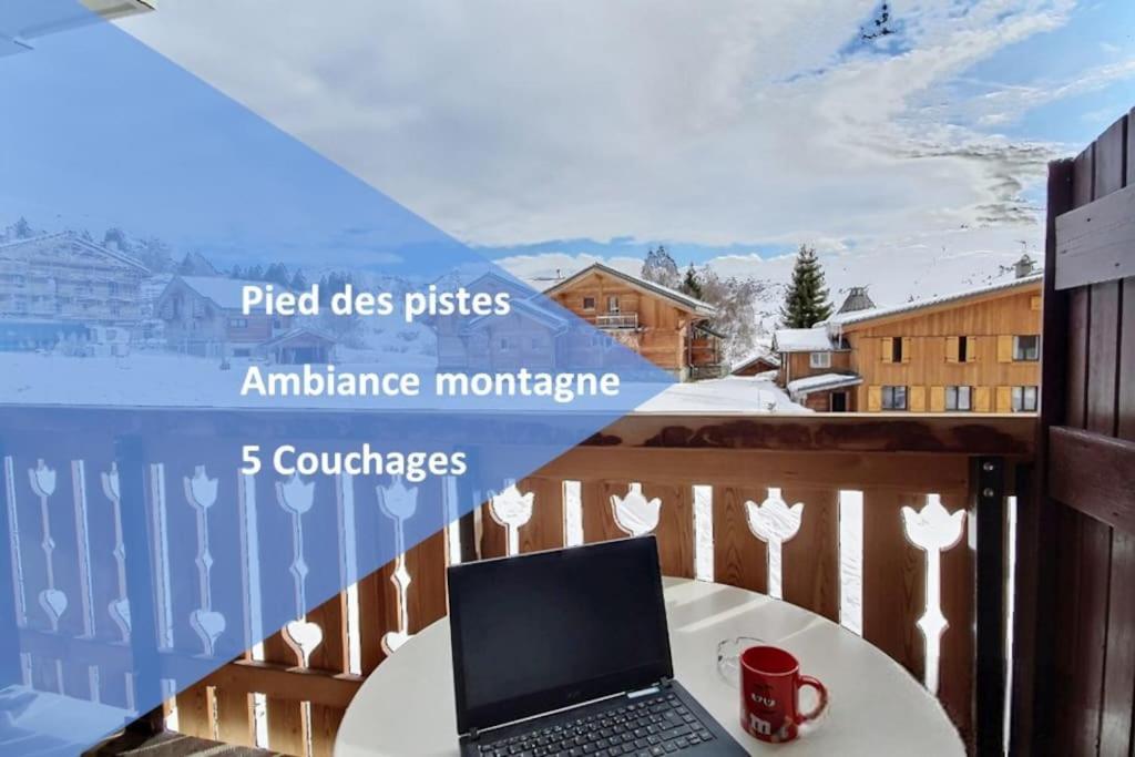 Pieds Des Pistes - Parking Couvert - Plein Sud Alpe d'Huez Exterior foto