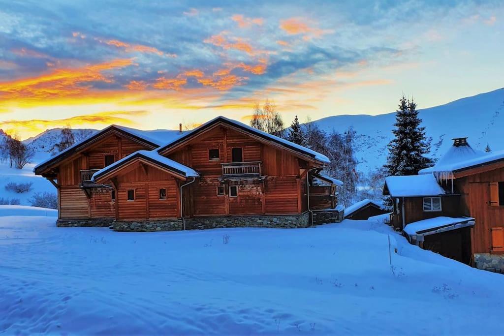 Pieds Des Pistes - Parking Couvert - Plein Sud Alpe d'Huez Exterior foto