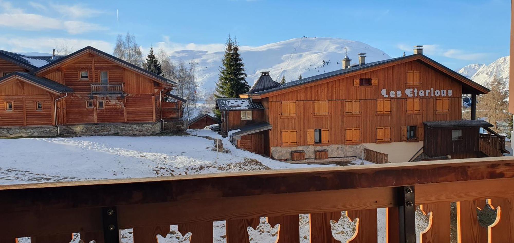 Pieds Des Pistes - Parking Couvert - Plein Sud Alpe d'Huez Exterior foto