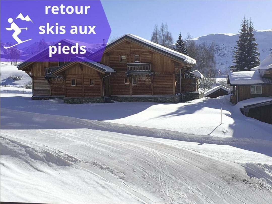 Pieds Des Pistes - Parking Couvert - Plein Sud Alpe d'Huez Exterior foto